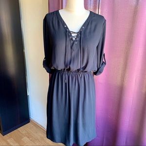 Mossimo Black Chiffon Dress